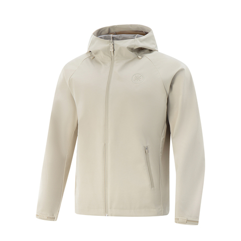 LI-NING李宁2025男子运动风衣梭织连帽外套AFDV541-3