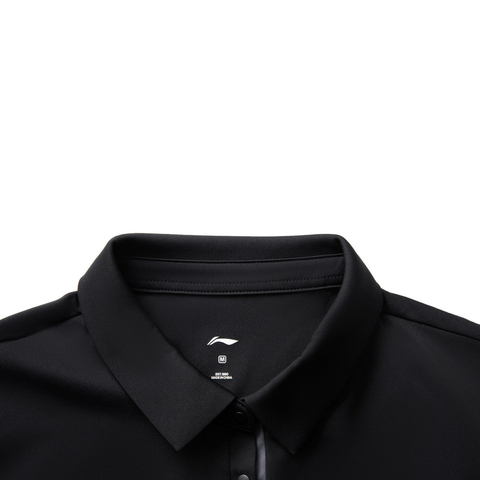 LI-NING李宁2025女子短袖POLO针织有领短TAPLV016-1