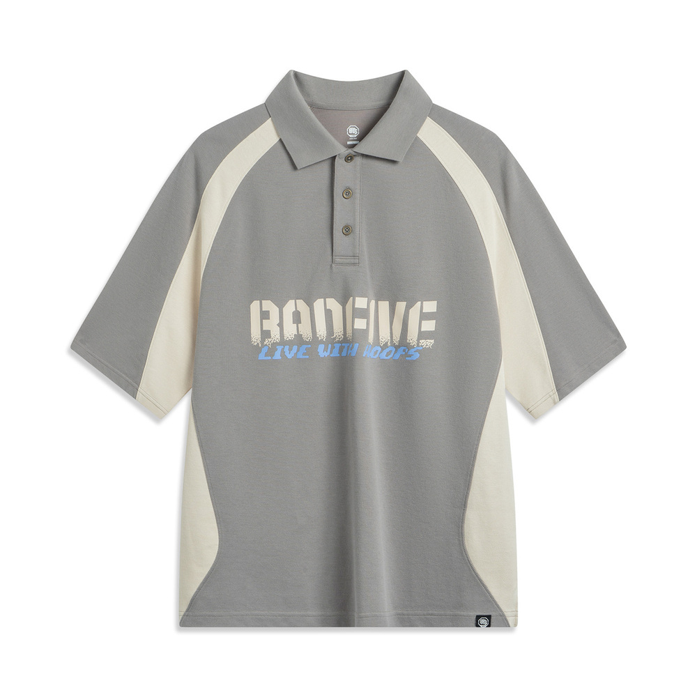 LI-NING李宁2025男子短袖POLO针织有领短TAPLV011-4