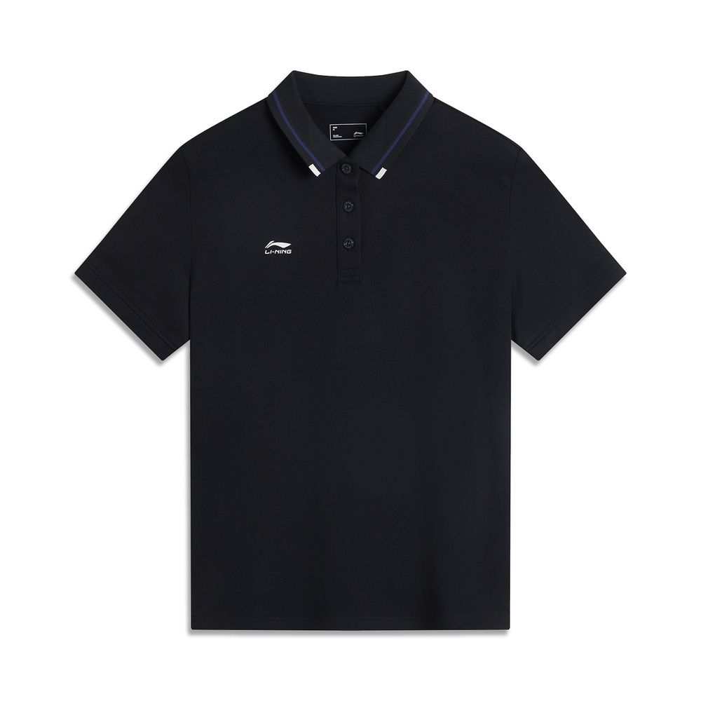 LI-NING李宁2025女子短袖POLO针织有领短TAPLV060-2