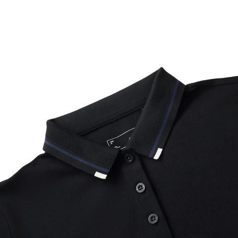 LI-NING李宁2025女子短袖POLO针织有领短TAPLV060-2