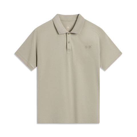 LI-NING李宁2025男子短袖POLO针织有领短TAPLV083-2