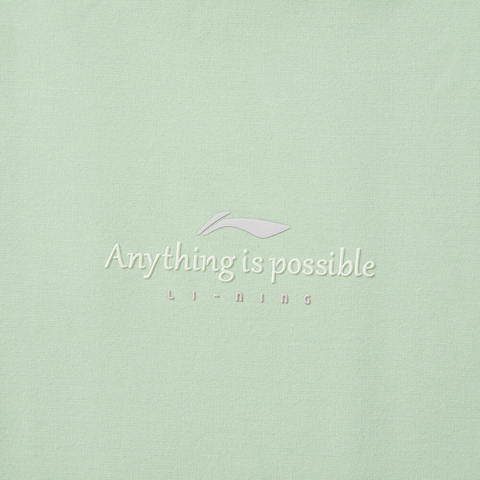 LI-NING李宁2025女子短袖T恤针织无领短TATSV346-3