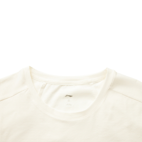 LI-NING李宁2025男子短袖T恤针织无领短TATSV585-4