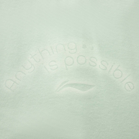 LI-NING李宁2025女子短袖T恤针织无领短TATSV134-3