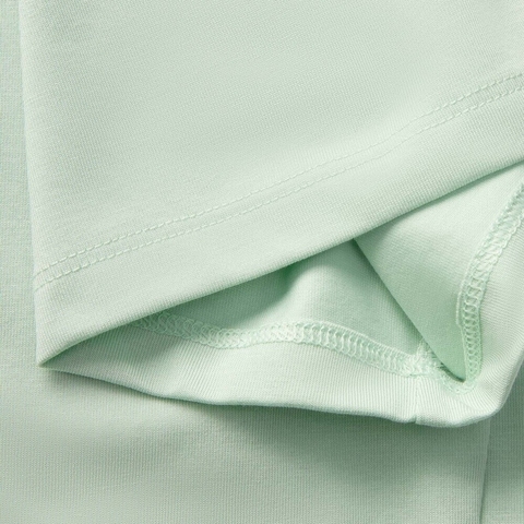 LI-NING李宁2025女子短袖T恤针织无领短TATSV134-3