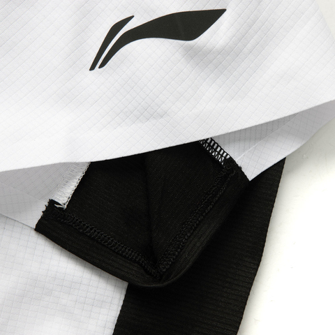 LI-NING李宁2025男子短袖T恤针织无领短TATSV097-1