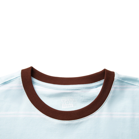 LI-NING李宁2025女子短袖文化衫针织无领短TAHSV182-3