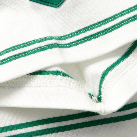 LI-NING李宁2025女子短袖文化衫针织无领短TAHSV182-1