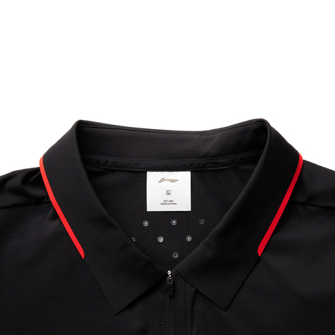 LI-NING李宁2025男子短袖POLO针织有领短TAPLV525-2