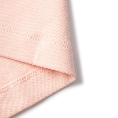 LI-NING李宁2025女子短袖文化衫针织无领短TAHSV540-6