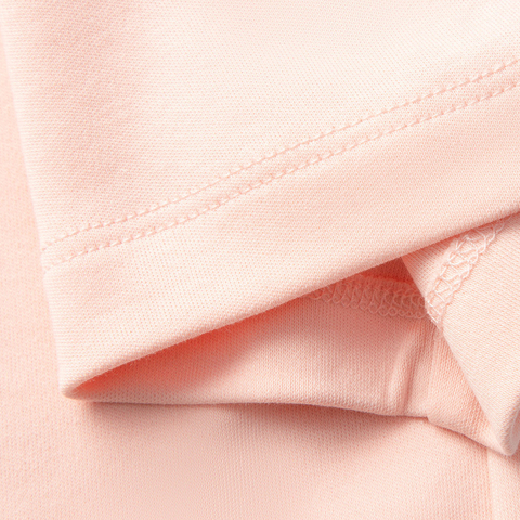 LI-NING李宁2025女子短袖文化衫针织无领短TAHSV540-6