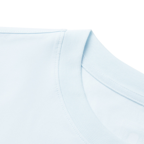 LI-NING李宁2025男子短袖文化衫针织无领短TAHSV145-5