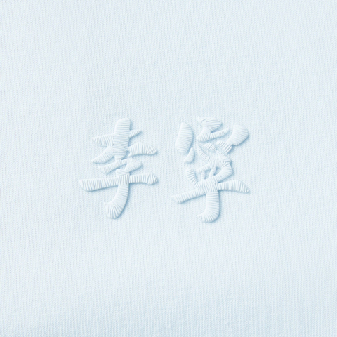 LI-NING李宁2025男子短袖文化衫针织无领短TAHSV145-5