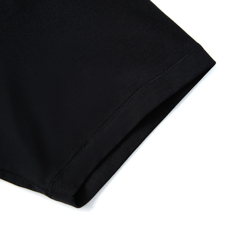 LI-NING李宁2025男子短袖文化衫针织无领短TAHSV027-6