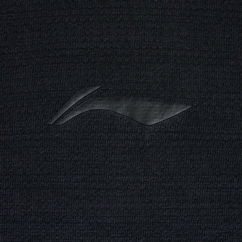 LI-NING李宁2025男子短袖T恤针织无领短TATSV049-7