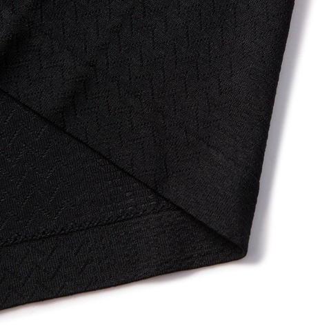 LI-NING李宁2025男子短袖T恤针织无领短TATSV049-5