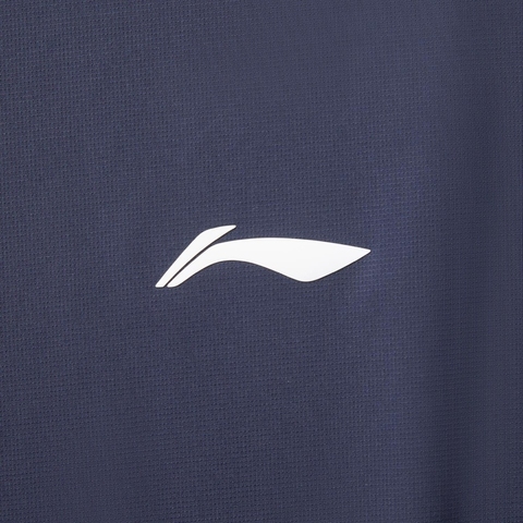 LI-NING李宁2025男子短袖T恤针织无领短TATSV071-6