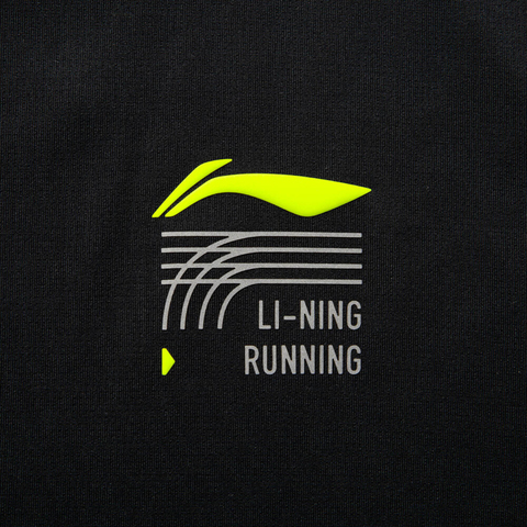 LI-NING李宁2025男子短袖T恤针织无领短TATSV087-1