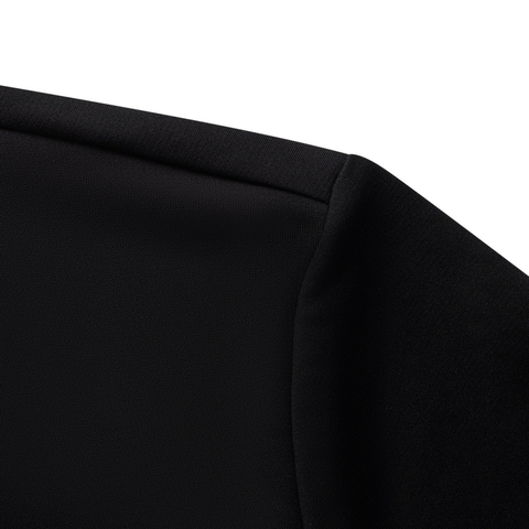 LI-NING李宁2025男子短袖T恤针织无领短TATSV087-1