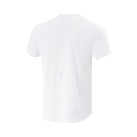 LI-NING李宁2025男子短袖T恤针织无领短TATSV029-6