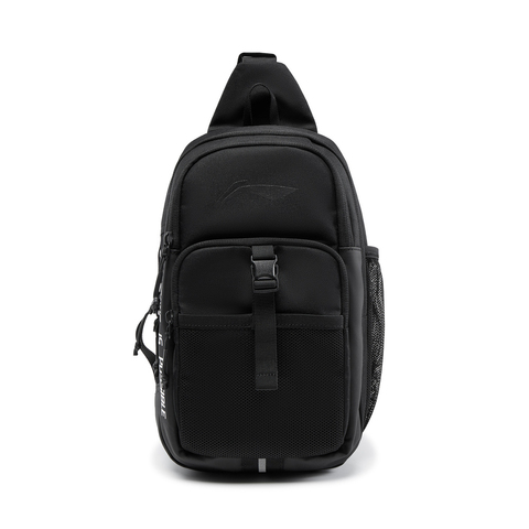 LI-NING李宁2025中性胸包斜背包ABDV119-1