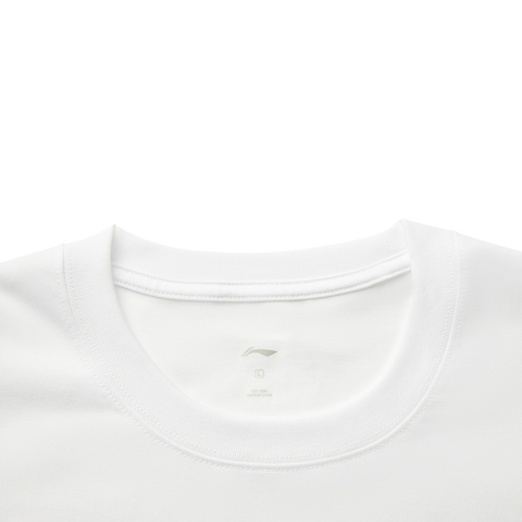 LI-NING李宁2025男子短袖T恤针织无领短TATSV177-8