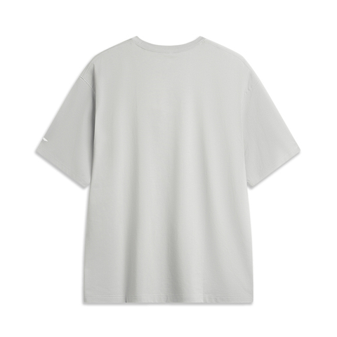 LI-NING李宁2025男子短袖T恤针织无领短TATSV177-5