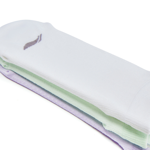 LI-NING李宁2025中性低跟袜三双装船袜优惠装AWSV071-2