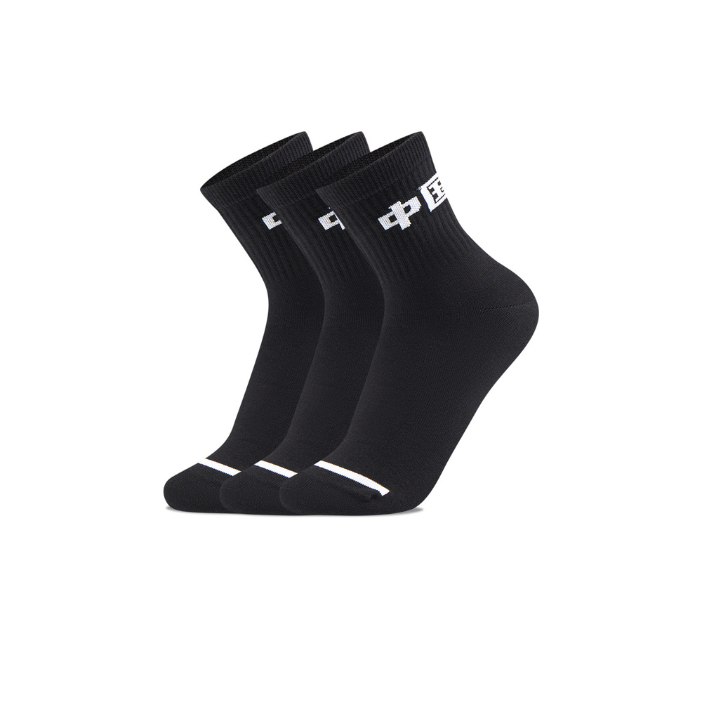 LI-NING李宁2025中性中袜三双装中袜AWTV161-1