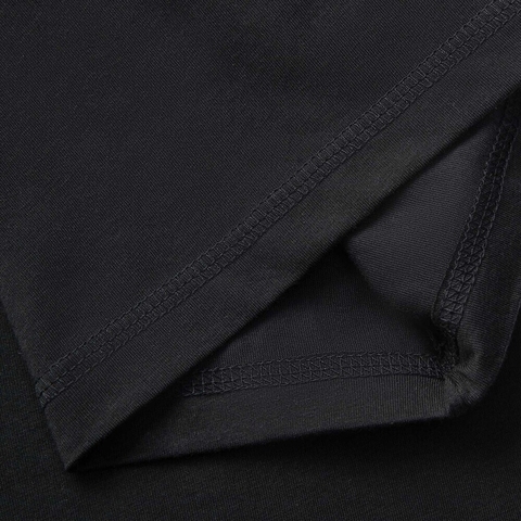 LI-NING李宁2025男子短袖文化衫针织无领短TAHSV403-1