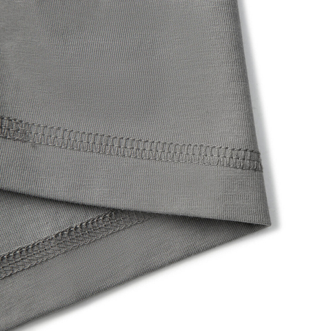 LI-NING李宁2025男子短袖文化衫针织无领短TAHSV403-2