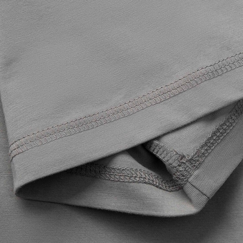 LI-NING李宁2025男子短袖文化衫针织无领短TAHSV403-2