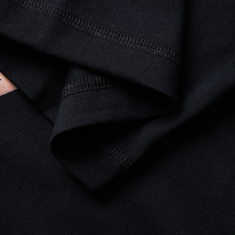 LI-NING李宁2025男子短袖文化衫针织无领短TAHSV405-1