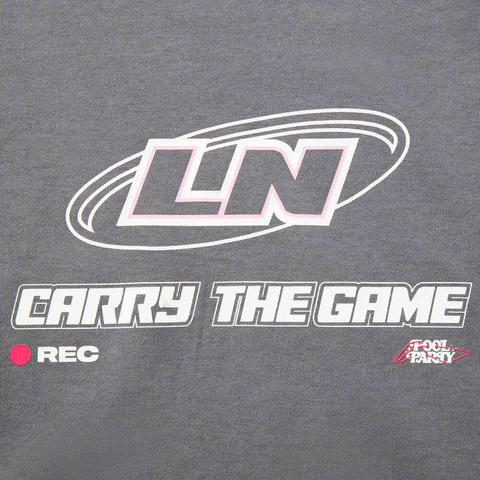 LI-NING李宁2025女子短袖文化衫针织无领短TAHSV636-2