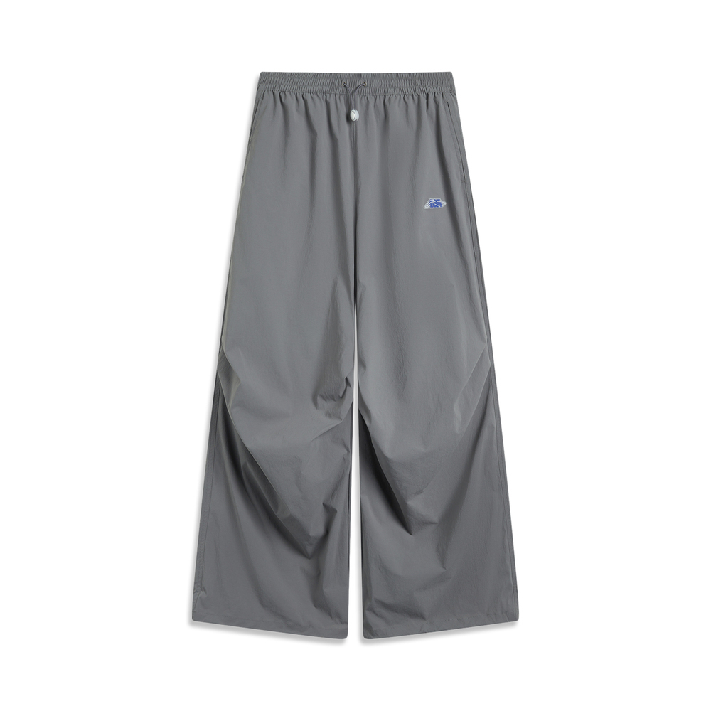 LI-NING李宁2025女子休闲长裤梭织长裤AKXV300-2