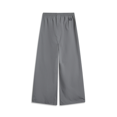 LI-NING李宁2025女子休闲长裤梭织长裤AKXV300-2