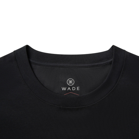 LI-NING李宁2025男子短袖文化衫针织无领短TAHSV017-1