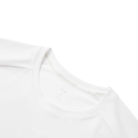 LI-NING李宁2025男子短袖T恤针织无领短TATSV091-1