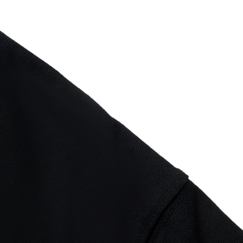 LI-NING李宁2025中性短袖文化衫针织无领短TAHSV153-8