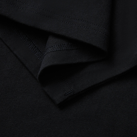 LI-NING李宁2025中性短袖文化衫针织无领短TAHSV153-6