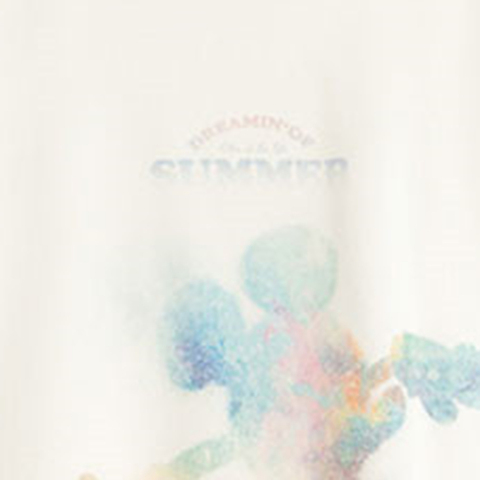 LI-NING李宁2025中性短袖文化衫针织无领短TAHSV631-2