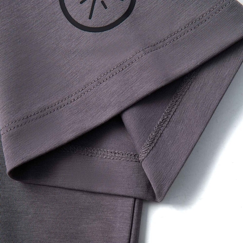 LI-NING李宁2025男子短袖文化衫针织无领短TAHSV089-6