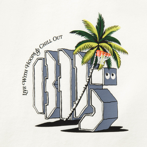 LI-NING李宁2025男子短袖文化衫针织无领短TAHSV207-1