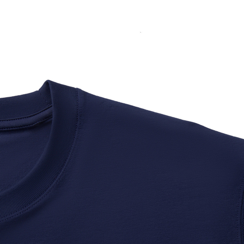 LI-NING李宁2025男子短袖文化衫针织无领短TAHSV223-5