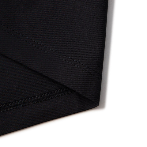 LI-NING李宁2025女子短袖文化衫针织无领短TAHSV732-3