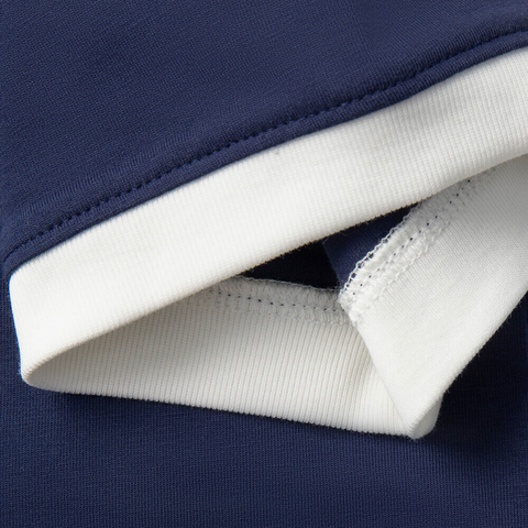 LI-NING李宁2025女子短袖文化衫针织无领短TAHSV472-6