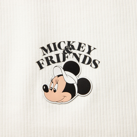 LI-NING李宁2025女子短袖文化衫针织无领短TAHSV800-1