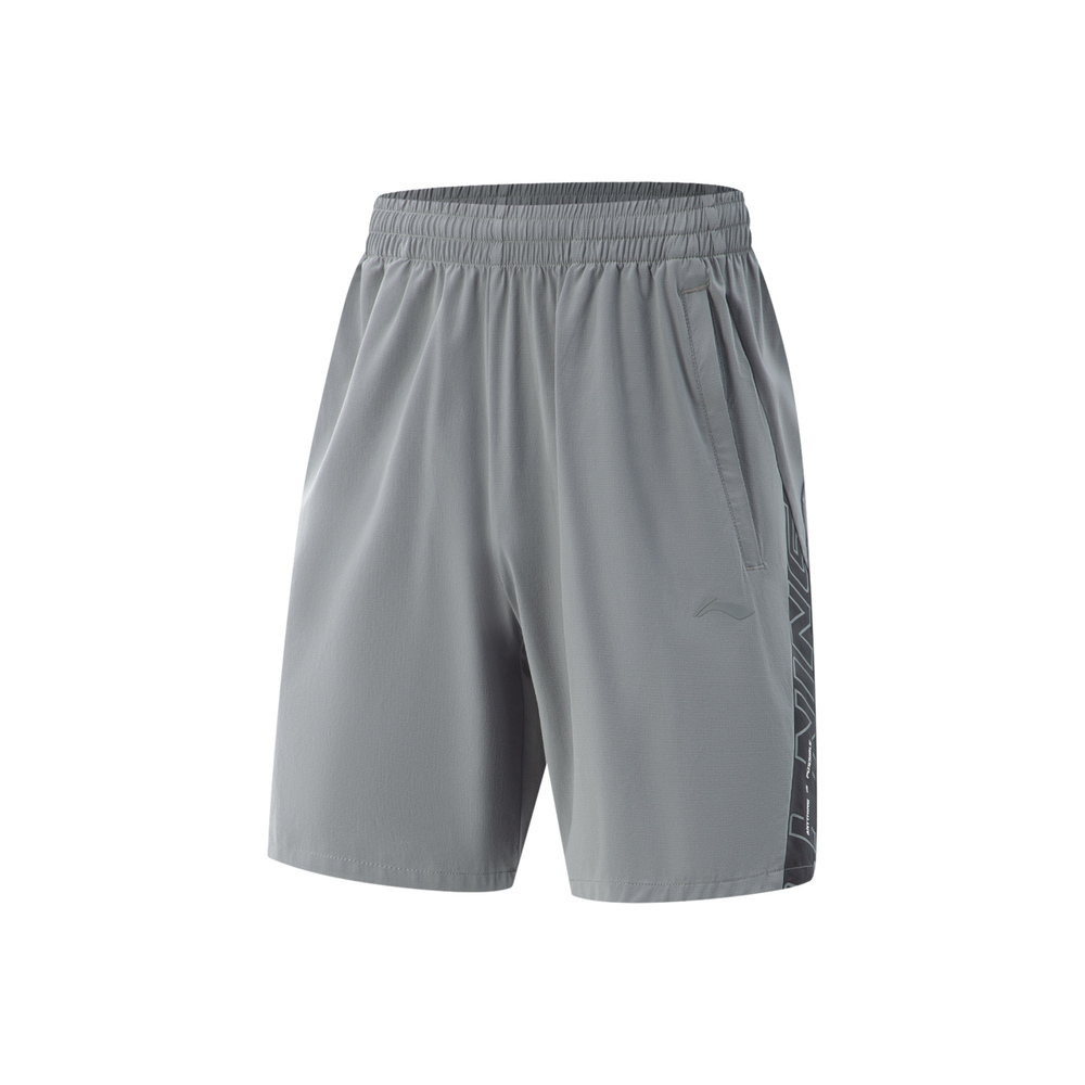 LI-NING李宁2025男子运动短裤梭织短裤AKSV427-6