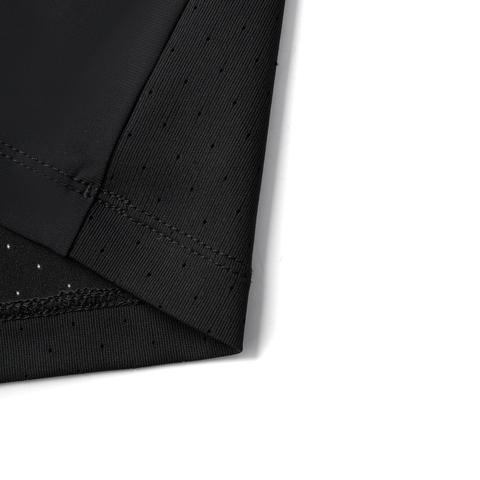 LI-NING李宁2025男子短袖T恤针织无领短TATSV383-1